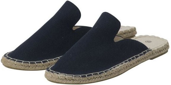 Japanwelt Espadrilles Damen Espadrilles Canvas Pantoffeln Glitzer Leinen Sommerlatschen