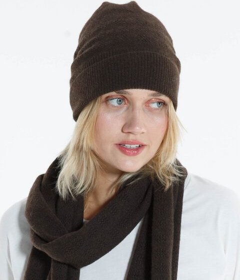 Alma & Lovis Mütze aus ungefärbter Yakwolle | Yak Ajour Cap