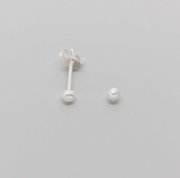 fejn jewelry Ohrstecker 'satin ball'