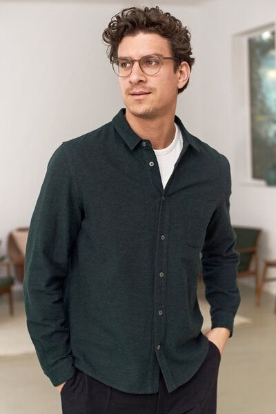 About Companions Flanellhemd SIMON aus Bio-Baumwolle