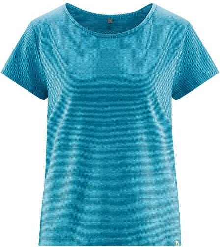 HempAge sommerliches Ringel-T-Shirt aus 55% Hanf, 45% Biobaumwolle