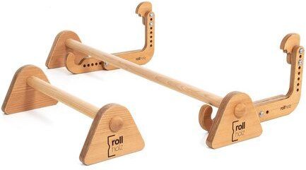 rollholz Klimmzugstange aus Holz für jeden Türrahmen