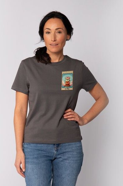 watapparel T-Shirt Frauen Tarot The Donut