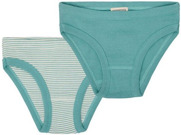 loud + proud Babys & Kinder Doppelpack Slips aus Feinripp, GOTS-zertifiziert