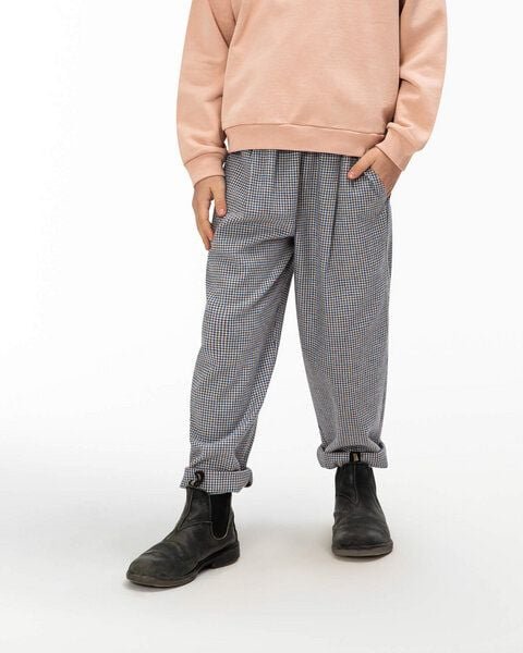 Matona Lockere Flannelhose für Kinder mit trendigem Karomuster / Flannel Pants