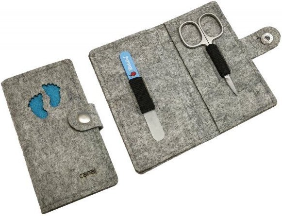 Canal Instrumente Maniküre-Set aus Filz für Babys & Kleinkinder