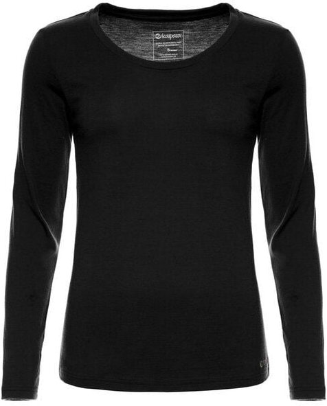 Kaipara - Merino Sportswear Merino Langarm Unterhemd Damen Regular 200 weiter Halsausschnitt