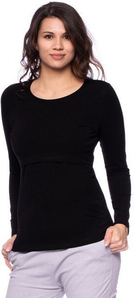 Milchshake 103 BASIC Umstands- und Stillshirt langarm aus Bio-Baumwolle