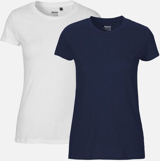 NEUTRAL® Doppelpack Damen Bio T-Shirt - Bio Baumwolle