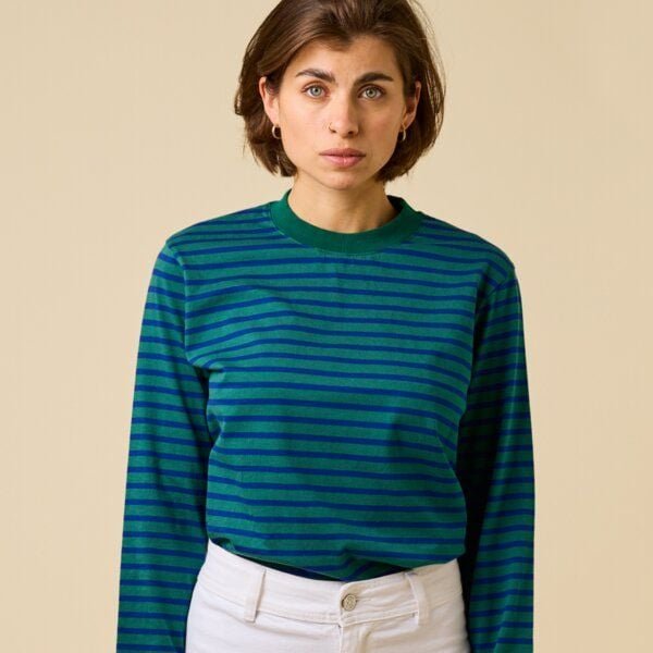 popeia Damen Langarmshirt aus Bio-Baumwolle