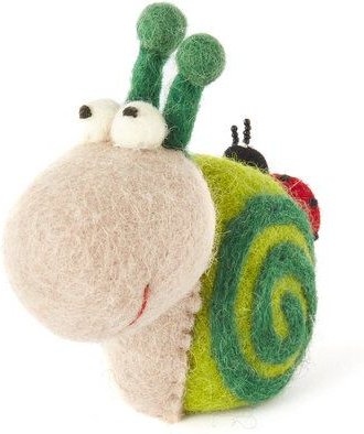 short'n'pietz Schnecke als Filz Eierwärmer