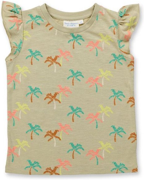 Sense Organics & friends in cooperation with GARY MASH Mädchen T-Shirt mit Flügelärmel aus Bio-Baumwolle