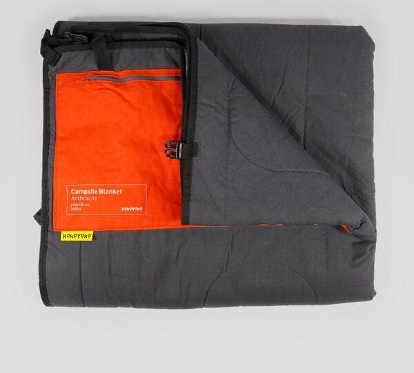KOKOVOKO Outdoordecke CAMPSITE BLANKET Anthracite