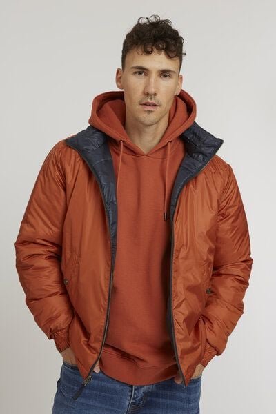 ThokkThokk Herren Wendejacke Kapok Vegan Fair