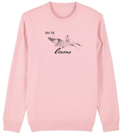 Human Family Bio Unisex Rundhals-Sweatshirt - "Switch - Save Oceans" in 3 Farben