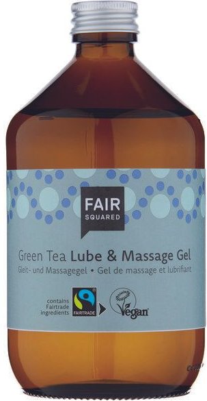 FAIR SQUARED Lube + Massage Gel Green Tea, in drei Größen erhältlich
