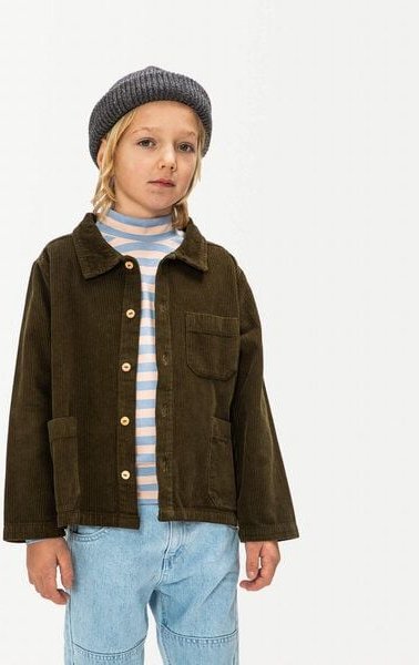 Matona Kastig geschnittenes Hemd aus Cord für Kinder / Boxy Corduroy Jacket
