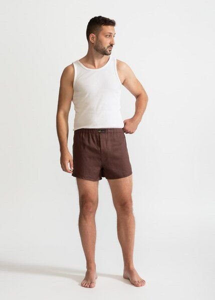 De IONESCU Das Boxershorts „Kiez“ aus 100% Leinen