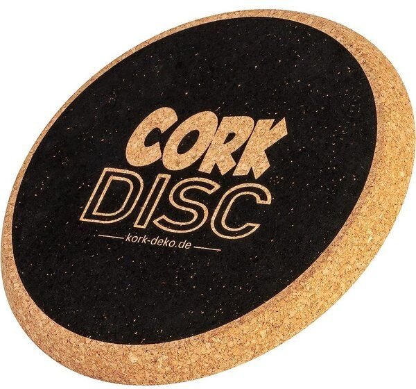 Thumbnail - Kork-Deko Wurfscheibe aus Kork | Flugscheibe mit Griffmulde | Flying Disc | 200g