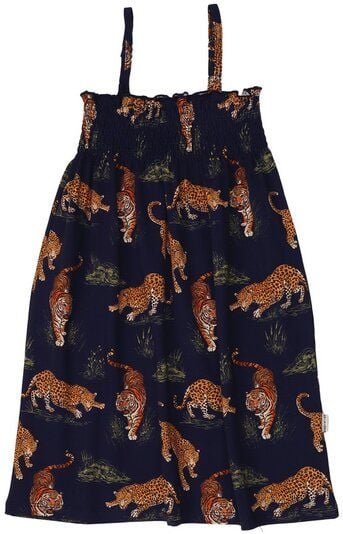 Walkiddy Tigers and Leopards-Sleeveless Dress