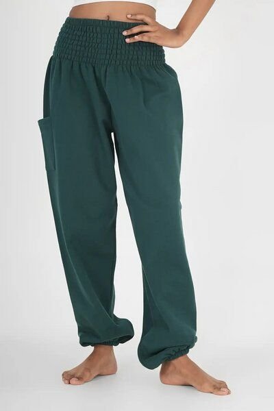 paigh Warme Loungewear Haremshose Tiefsee