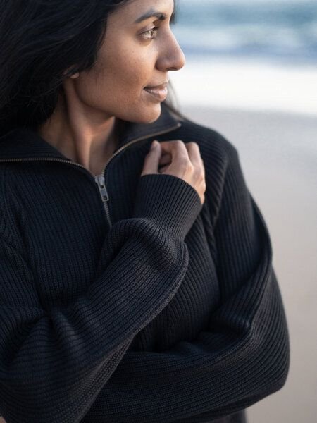 FUXBAU 4Seasons Frauen Troyer - schwarz