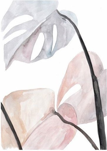 Photocircle Poster / Leinwandbild - Mantika Skandi Monstera