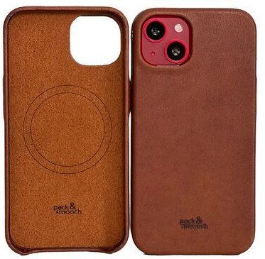 Pack & Smooch iPhone 14 Backcover Hülle aus vegetabil gegerbtem Leder