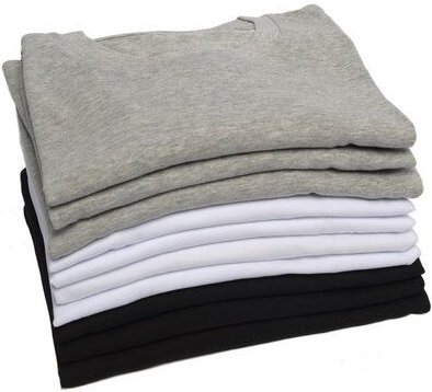 glore Basics T-Shirt mit Rundhalsausschnitt - Lukii 10er-Pack - aus Bio-Baumwolle