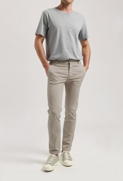 MUD Jeans Unisex Jeans "Scott Mid Tapered - Pebbles"