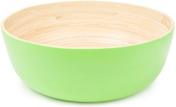 El Puente Flache Schale aus Bambus