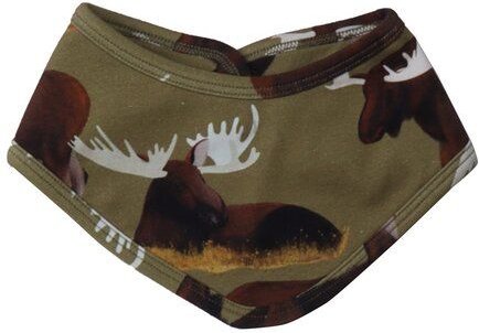 Dreieckstuch Bio Baumwolle Grün - Walkiddy Majestik Mooses, nachhaltiges Kinderaccessoire, GOTS-zertifiziert, umweltscho...