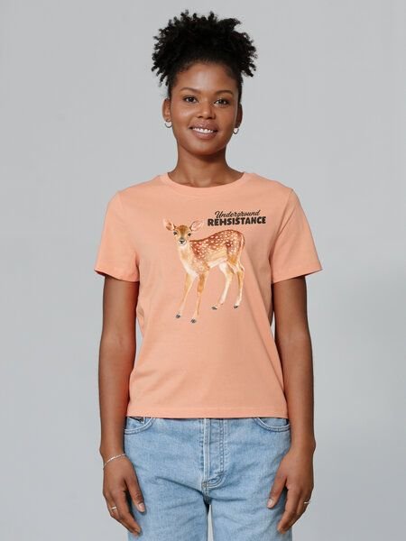 watapparel T-Shirt Frauen Underground Rehsistance