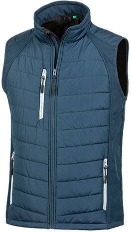 Result Genuine Recycled Atmungsaktive Wasserabweisende Weste Bodywarmer bis Gr. 4XL Wattiert