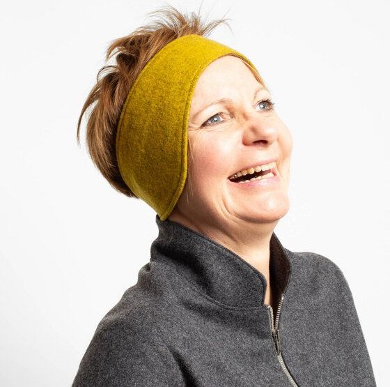 nahtur-design Ohrenwärmer | Stirnband aus Flauschloden | Wendefunktion