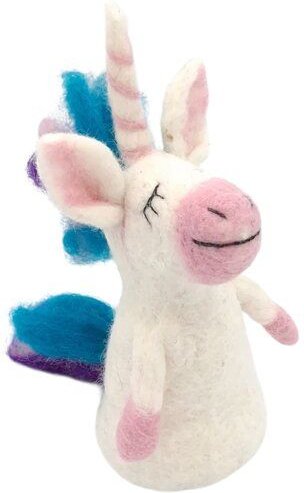 short'n'pietz Einhorn als Filz Eierwärmer