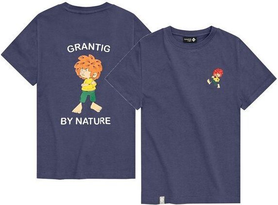 Bavarian Caps Kids T-Shirt Grantig by Nature - Graublau