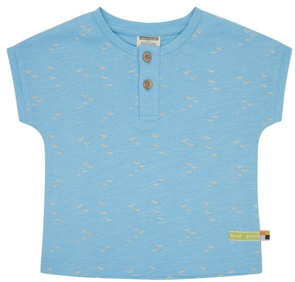 loud + proud Babys & Kinder T-Shirt Slub Jersey, GOTS-zertifiziert