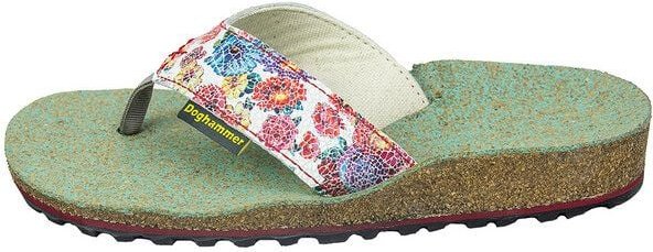 Doghammer Nachhaltiger Zehentrenner - Quaxi Kork Damen