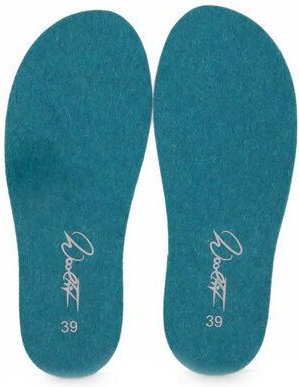 WoolFit 3mm dünne Filz-Einlegesohlen 100% Wollfilz - mulesingfrei - passt in jeden Schuh