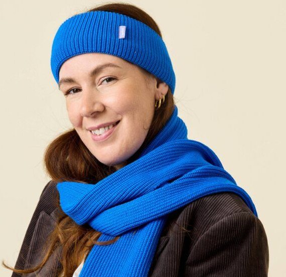 popeia Stirnband aus 100% Merinowolle (mulesingfrei)