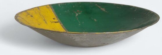 Moogoo Creative Africa Kleine Schale aus recycelten Ölfässern ca. 30 cm Industrial Design Upcycling