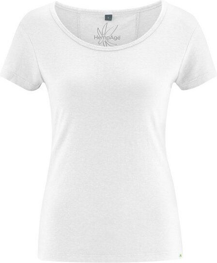 HempAge Damen T-Shirt THC Line Hanf/Biobaumwolle