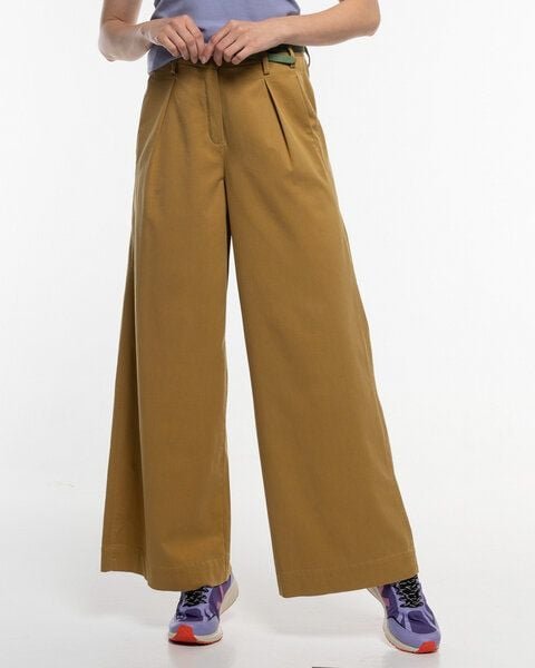 Thumbnail - Alma & Lovis Weite Marlenehose aus softem Lyocell-Cotton-Mix | Twill Marlene