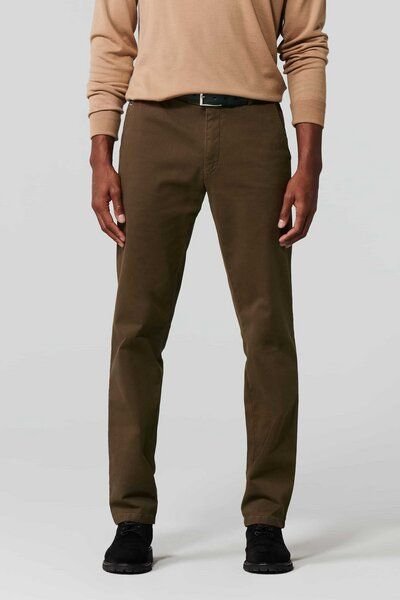 MEYER Micro Print Baumwoll Twill Chino