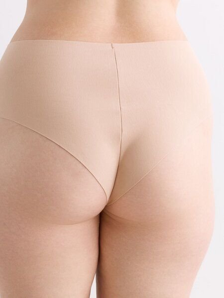 erlich textil Casual Cotton High Waist Brazil String aus Bio-Baumwolle, made in Europe