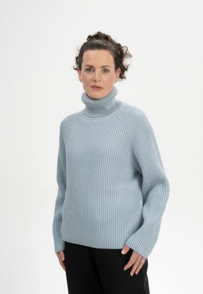 Rippstrick Rollkragenpullover CHIRHA | von MELA | Fairtrade & GOTS zertifiziert