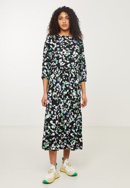 Thumbnail - Kleid aus LENZING ECOVERO| Dress PEA FLORALS recolution