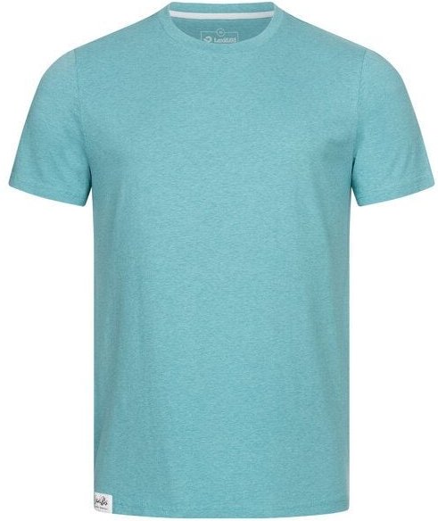 Lexi&Bö Herren Basic T-Shirt Melange aus 100 % Bio-Baumwolle