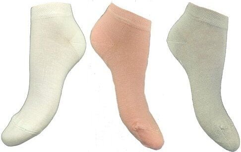 Bruno Barella Damen Sneaker Socken (Farbmix) aus Bambuscellulose gew. Viskosefaser